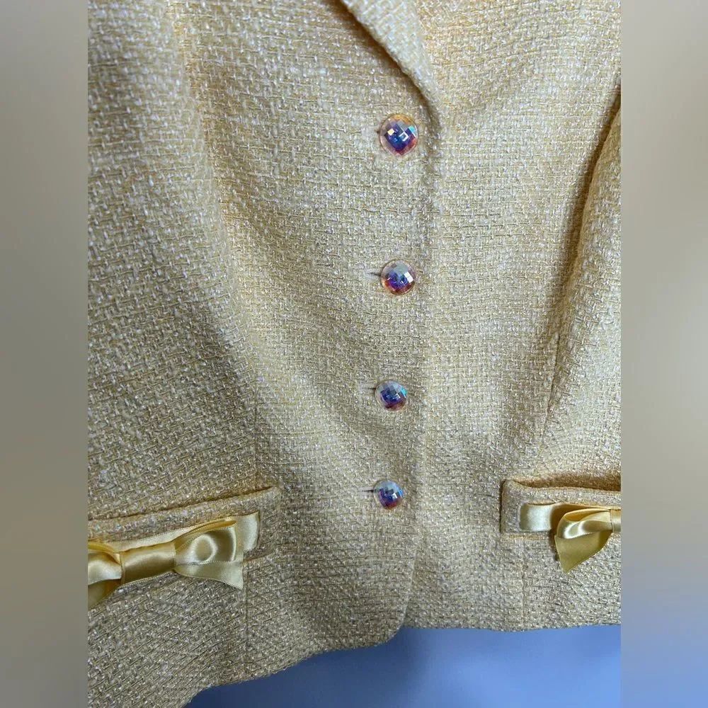Escada Tweed Jacket Blazer - Picture 7 of 8